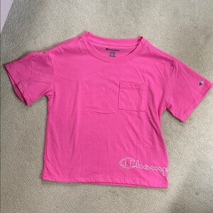 Champion Kids Bright Pink Short Sleeve Tee‎